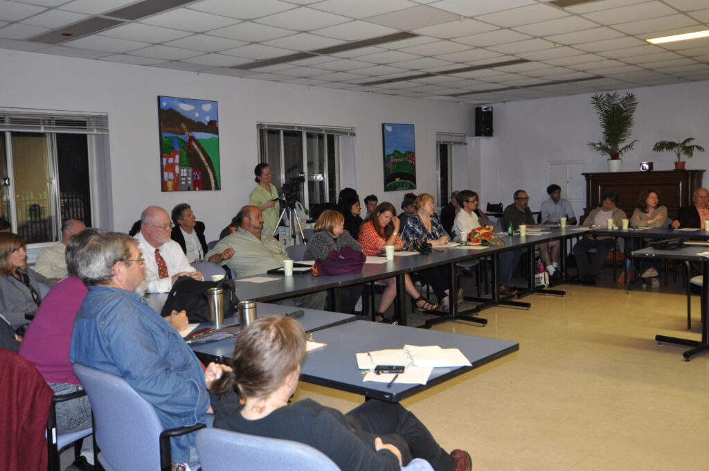 CAG members at a meeting